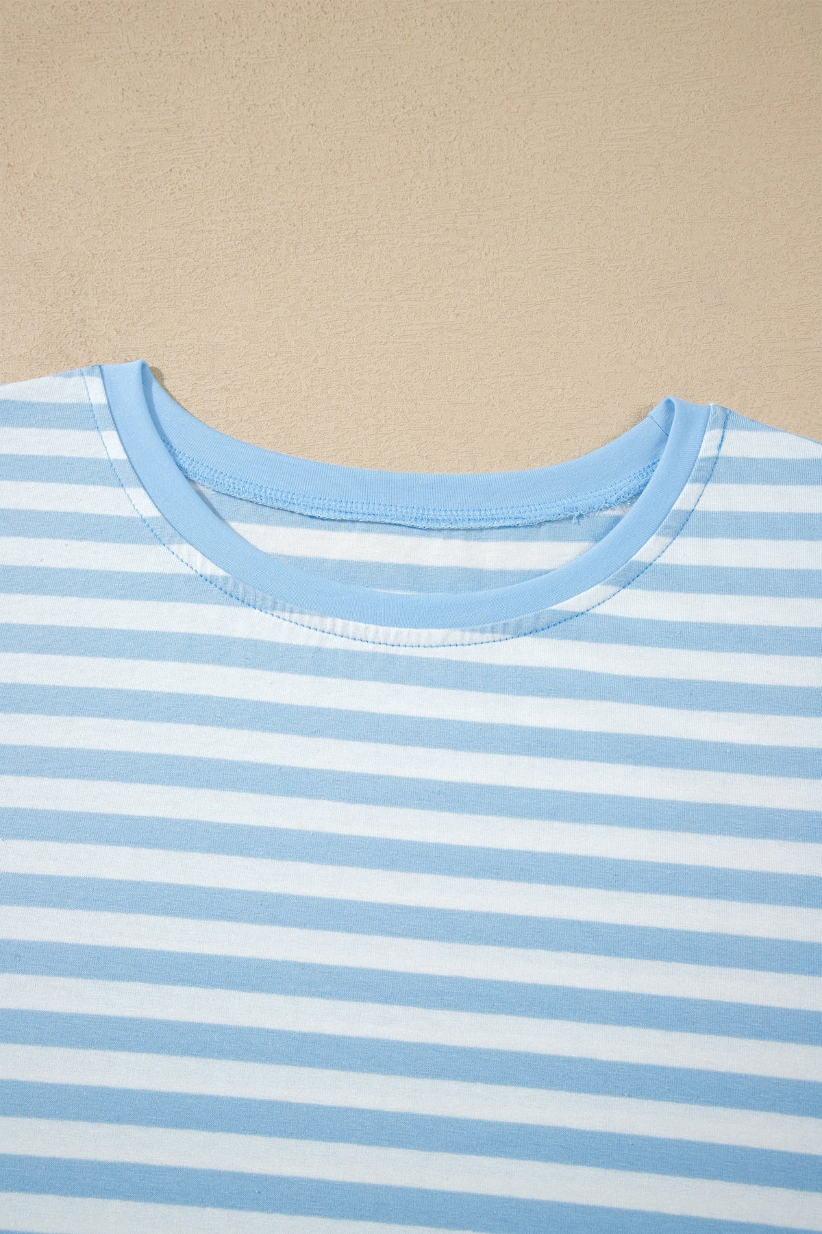 Stripe Tank Top & Contrast Ruffle Skort Set