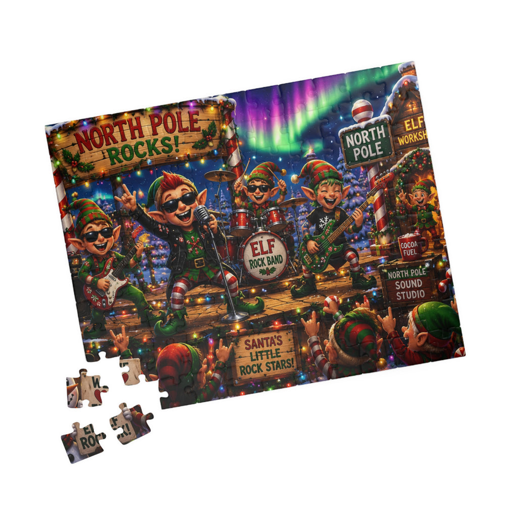 North Pole Rocks! Elf Band Christmas Puzzle (110–1014 pcs)