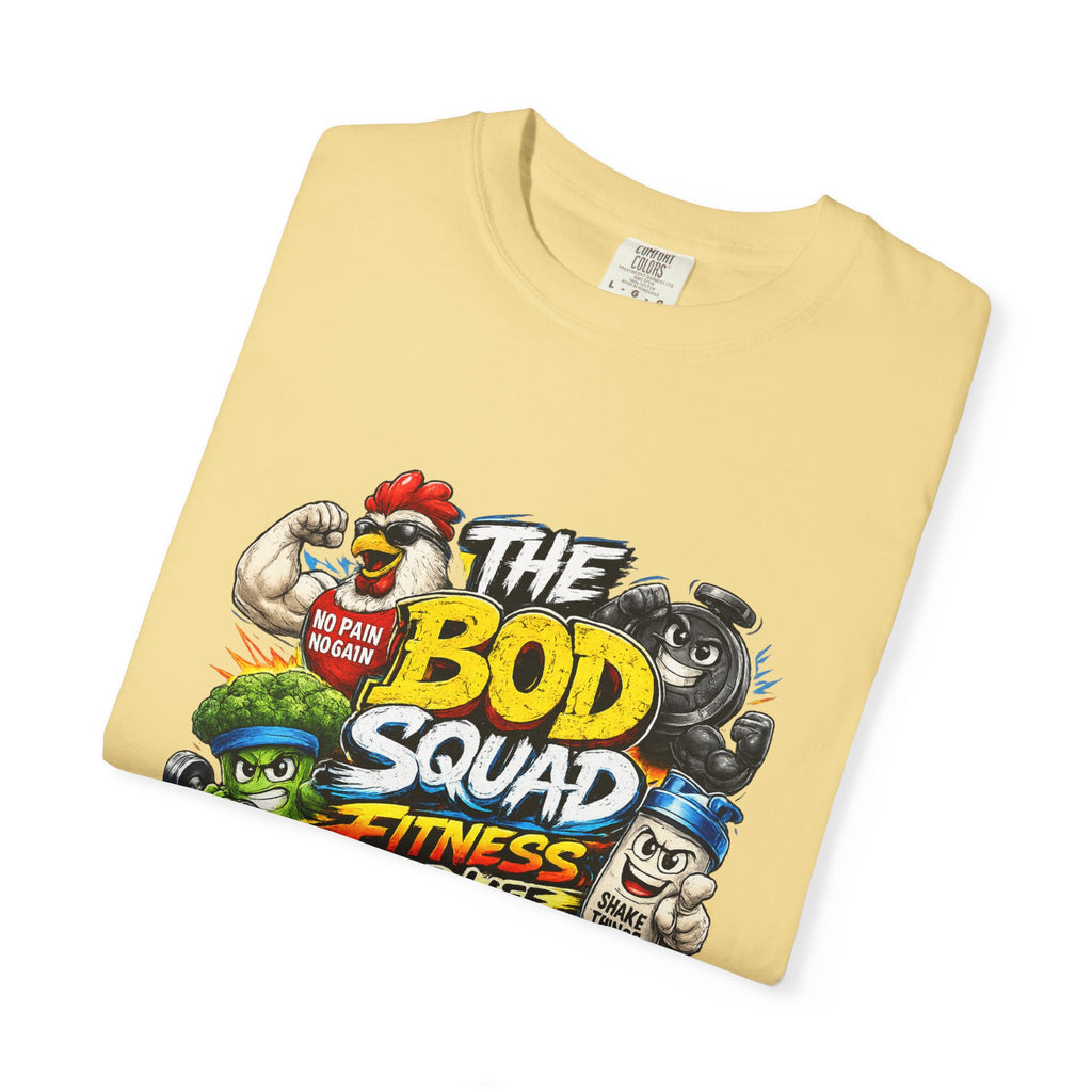 The Bod Squad Fitness For Life T-Shirt | Cartoon Gym Characters