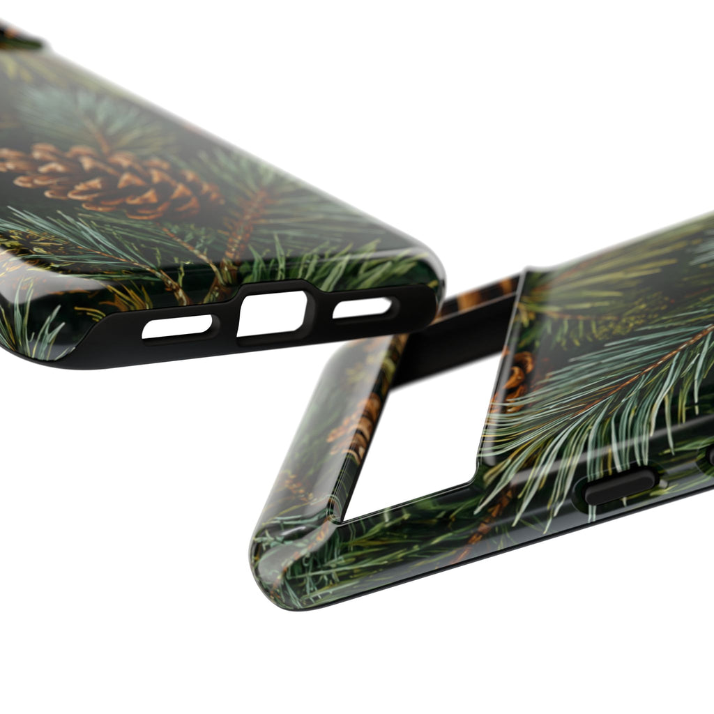 Pinecone Pines Phone Case — Festive Evergreen iPhone Cover