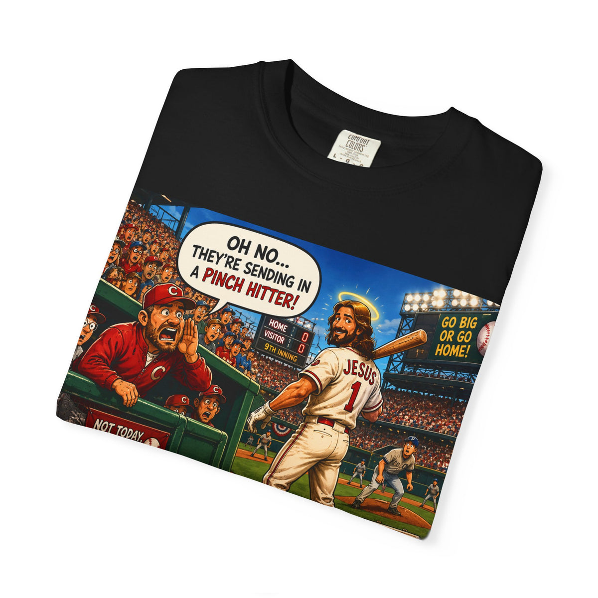 Pinch Hitter Baseball Comic Tee | T-Shirt