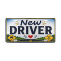 New Driver vanity plate | metal novelty license plate