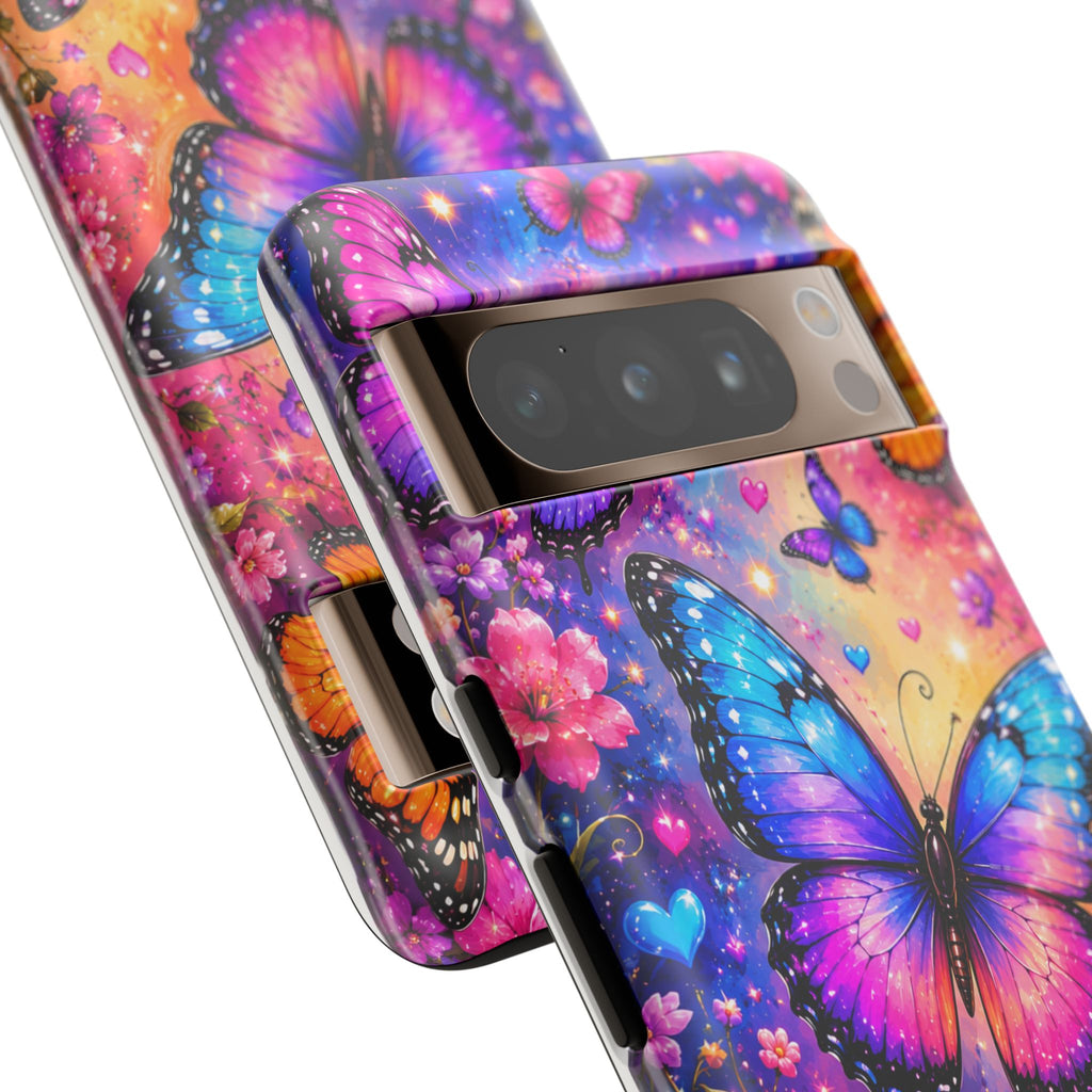 Colorful Butterfly Pattern Phone Case | Tough Cases