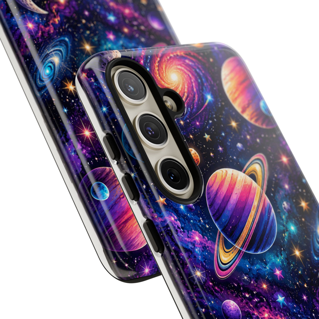 Colorful Galaxy Planets phone case | Tough Case