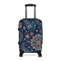 Floral Paisley Suitcase Cover – Navy Boho Luggage Protector