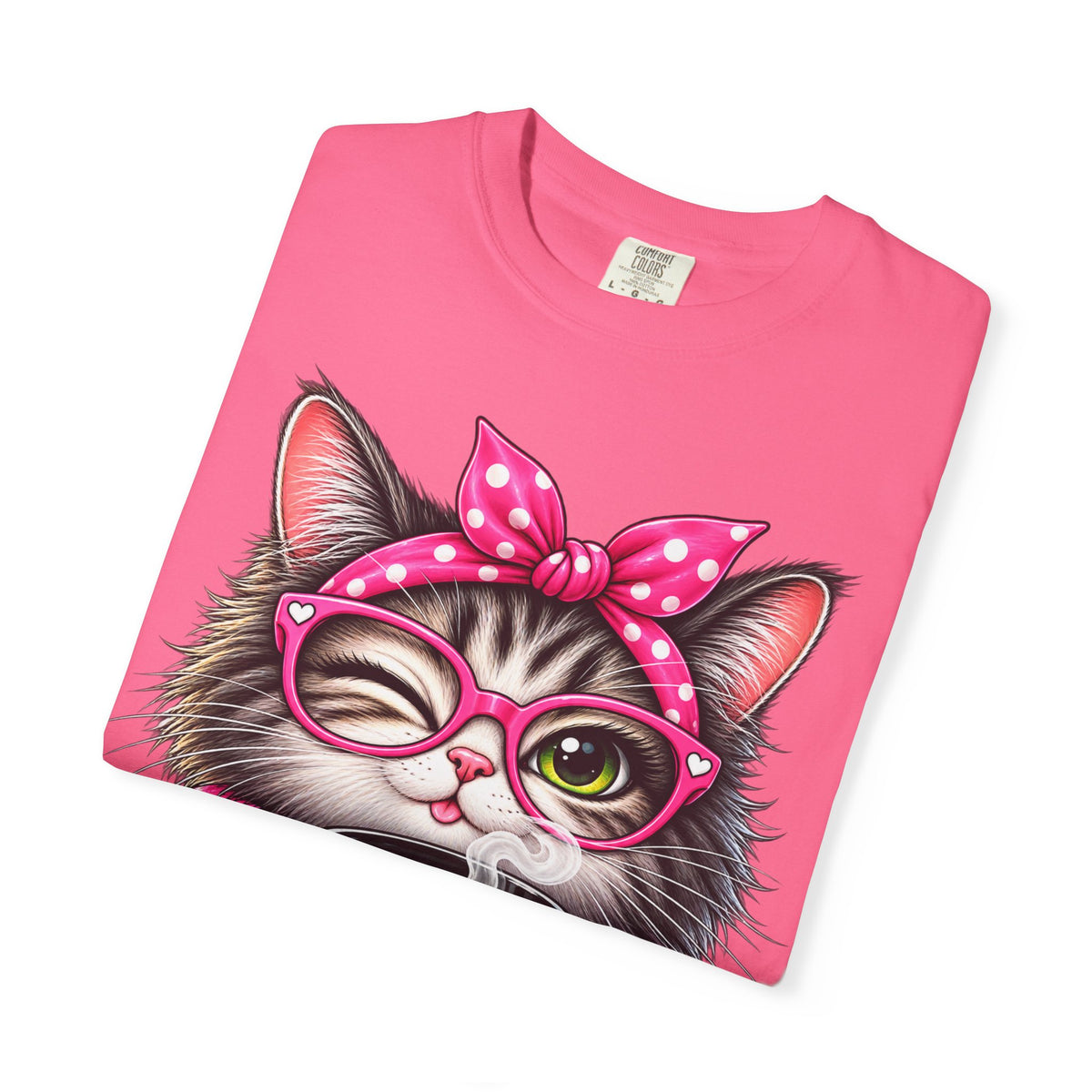 Cat Coffee Tee — "Coffee First Then People" Cute Cat Graphic T-Shirt