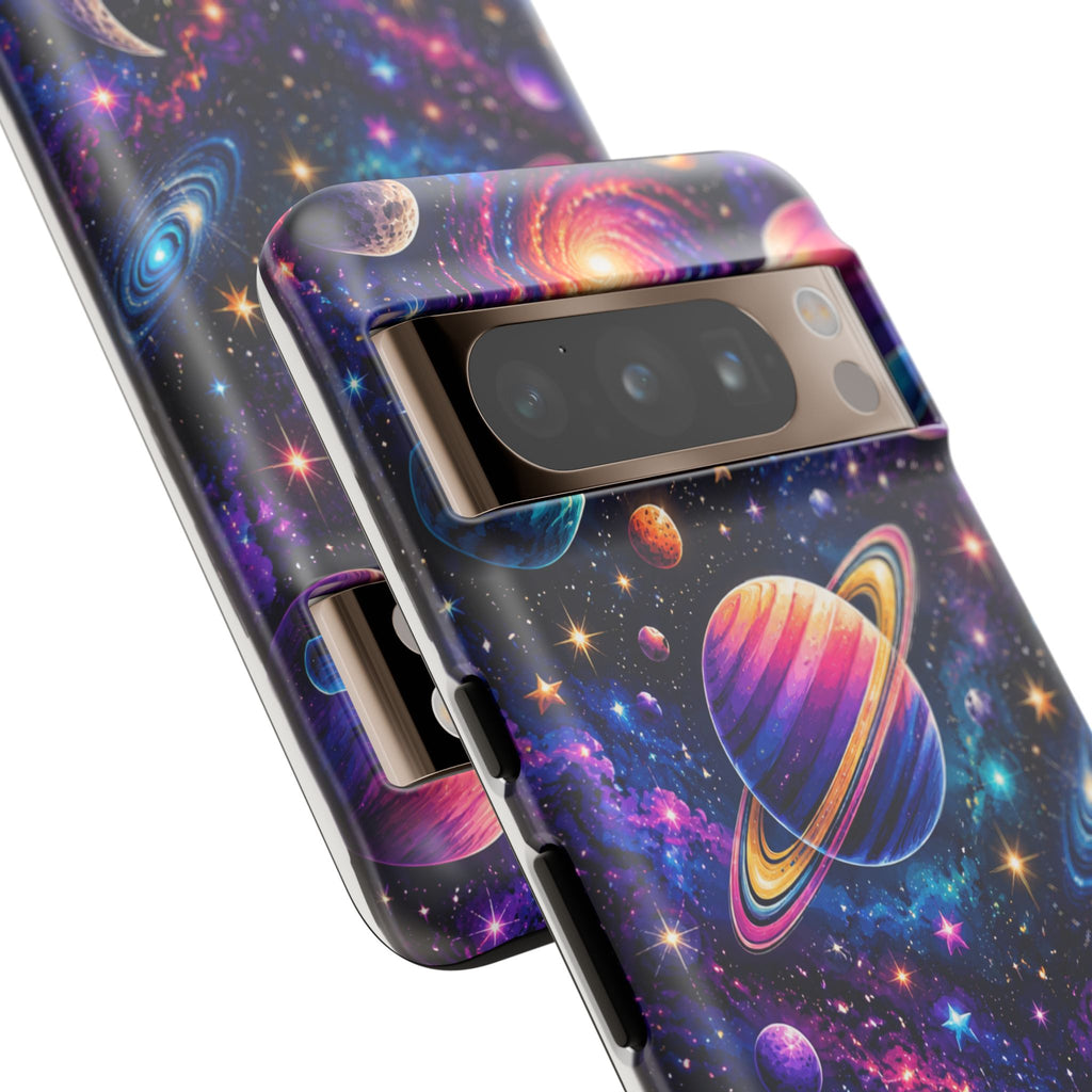 Colorful Galaxy Planets phone case | Tough Case
