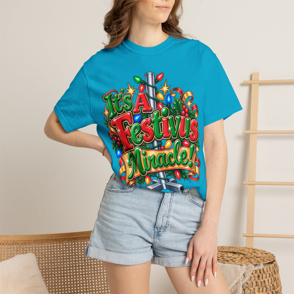 Festivus Miracle T-Shirt — Holiday Comedy Graphic Tee