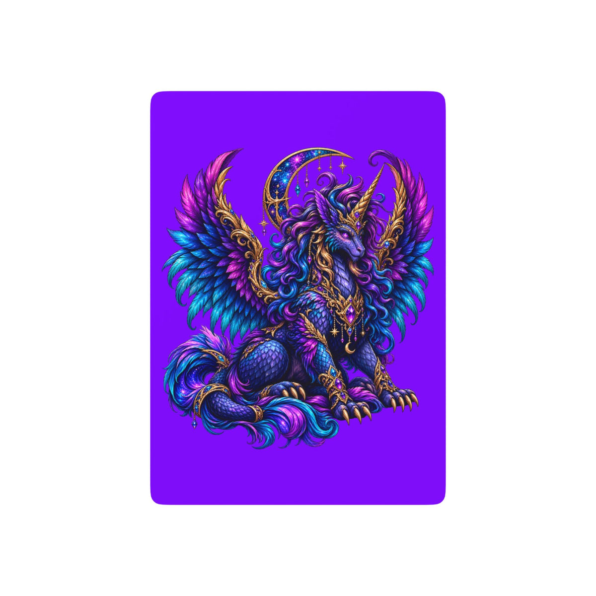 Unicorn Pegasus Poker Playing Cards — Vibrant Mythical Deck for Game Night