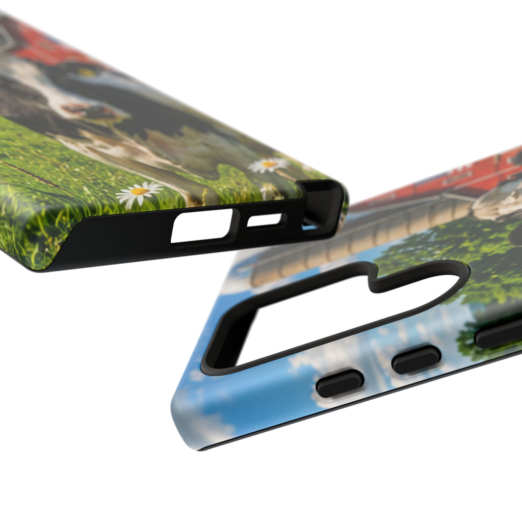 Cow Farm Phone Case — Rustic Barnyard iPhone Cover