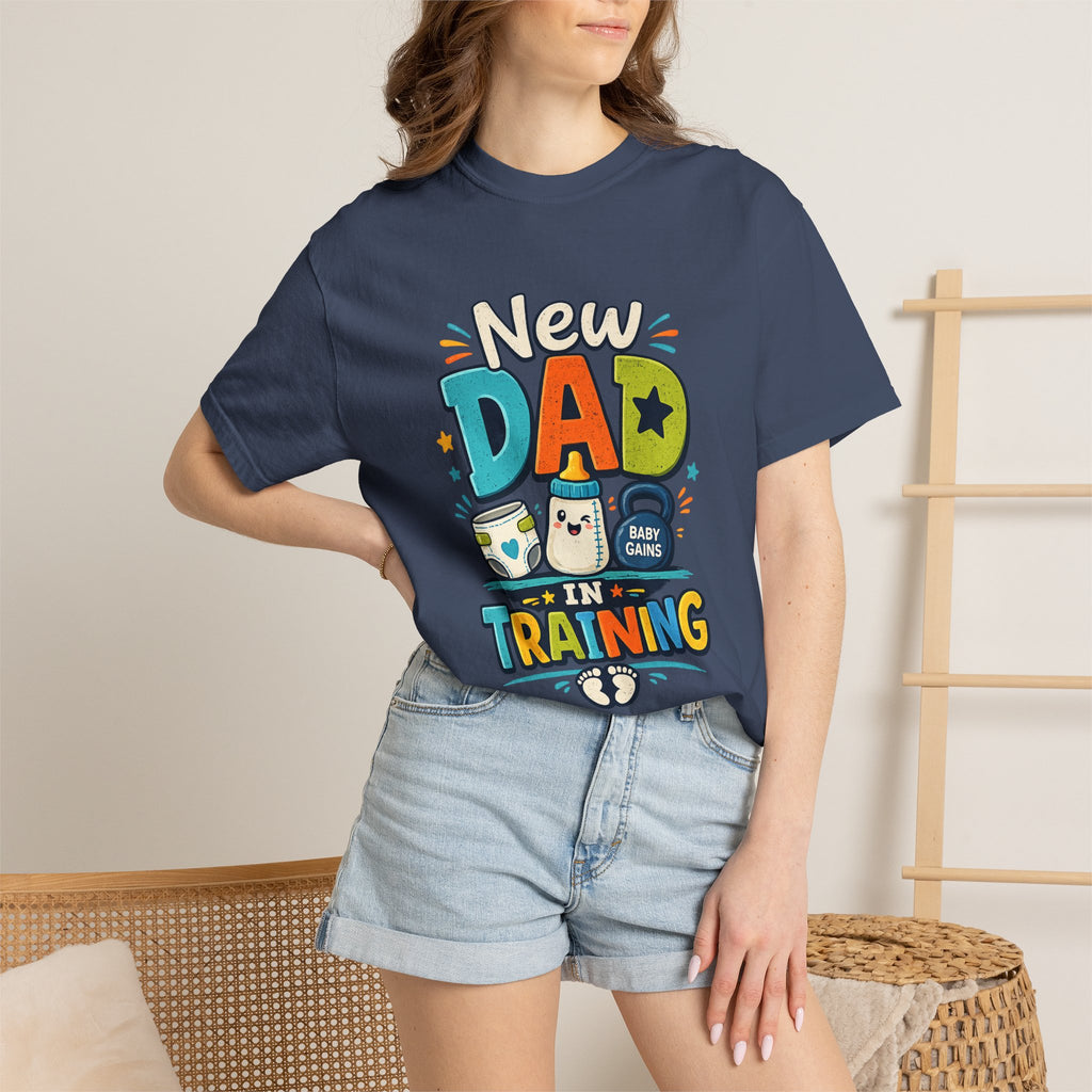 New Dad In Training Tee Shirt