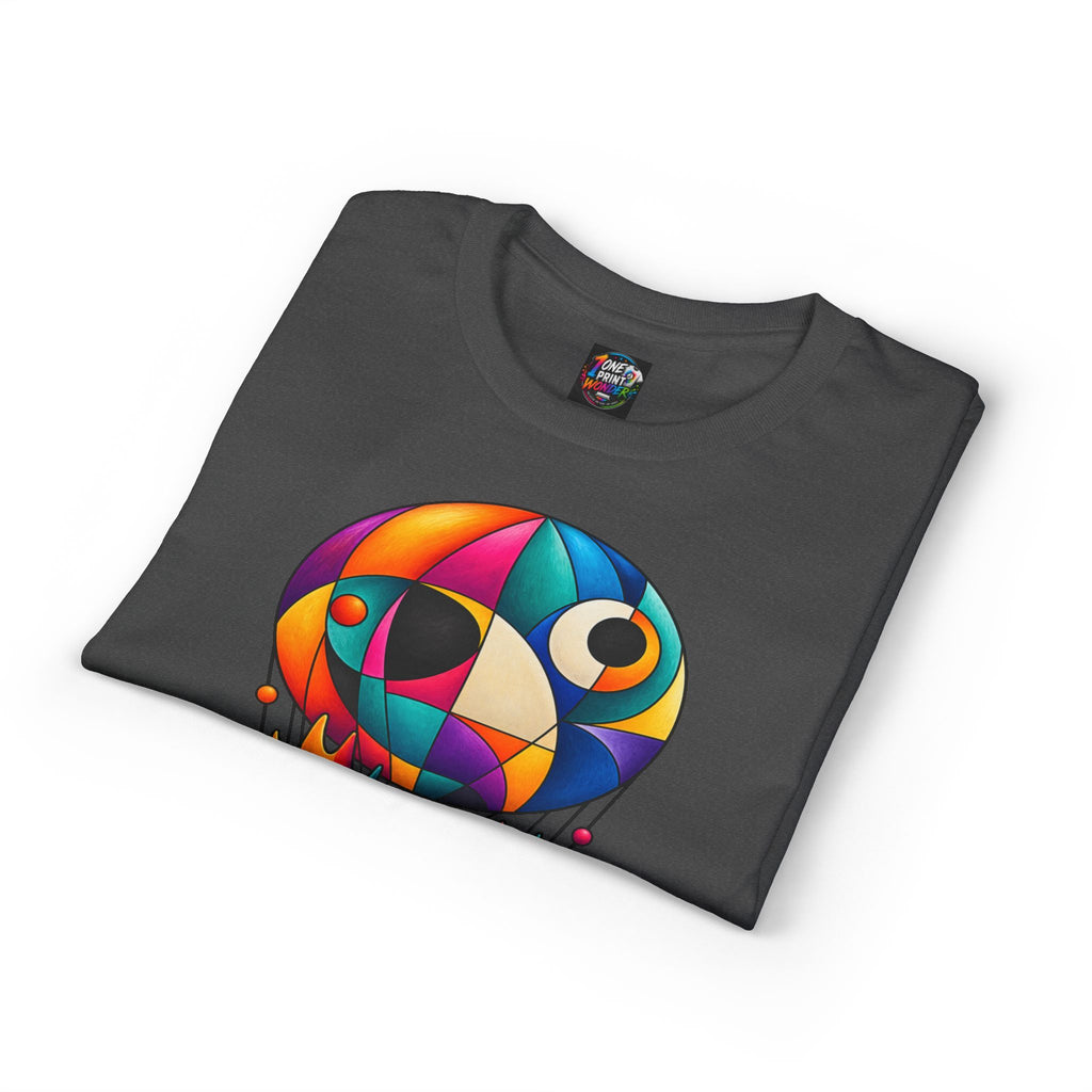 Colorful Geometric Hot Air Balloon T-Shirt