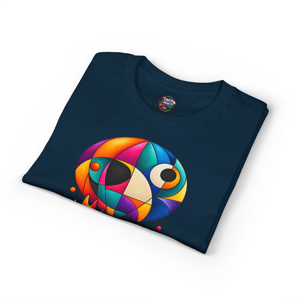 Colorful Geometric Hot Air Balloon T-Shirt