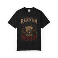 Read 'Em and Weep T-shirt | Poker Skull Cards, Vintage Gambling Tee