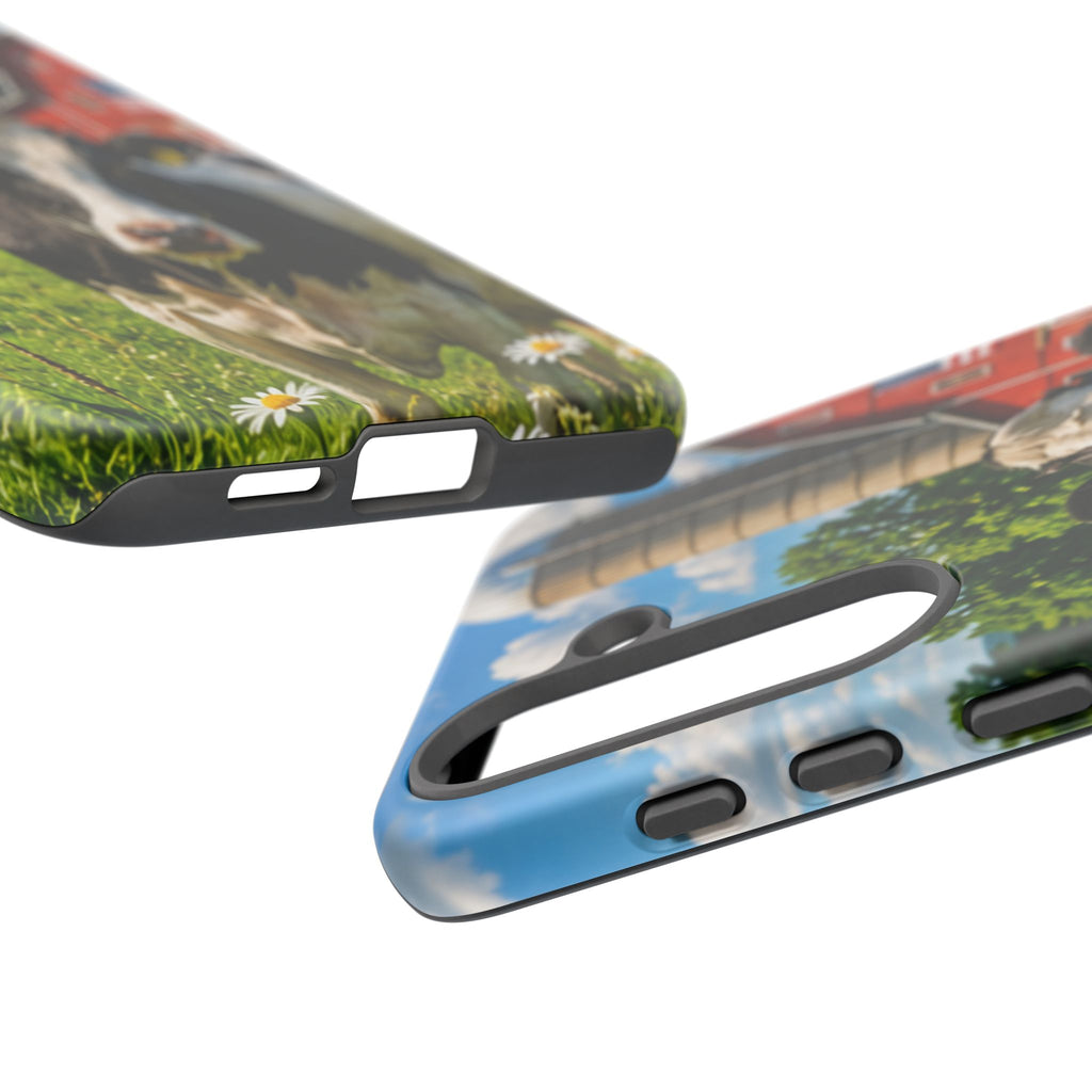 Cow Farm Phone Case — Rustic Barnyard iPhone Cover