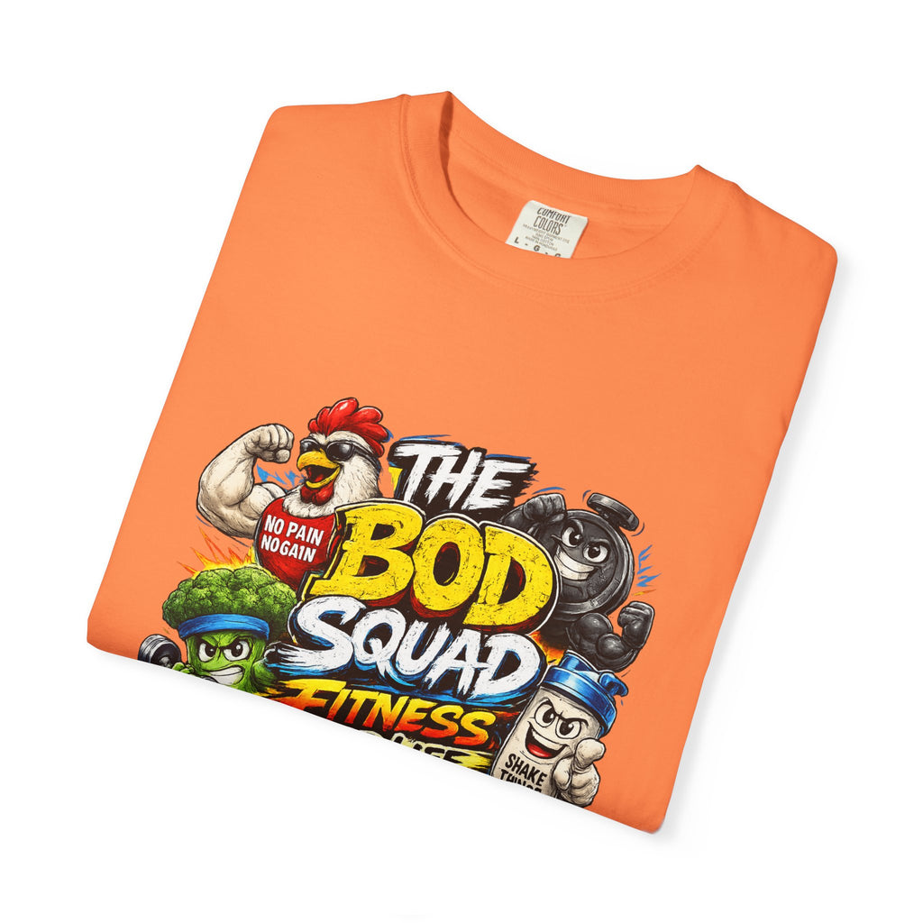 The Bod Squad Fitness For Life T-Shirt | Cartoon Gym Characters