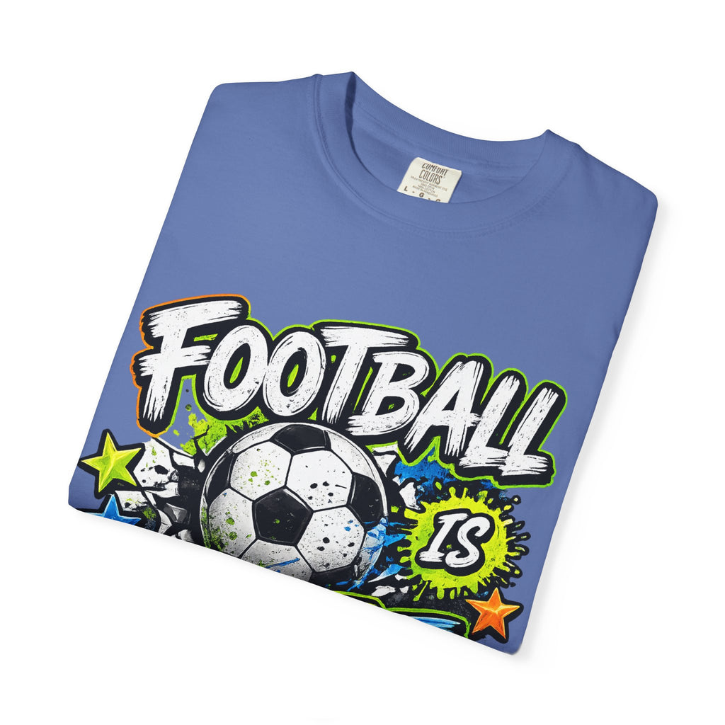 Football Is Life T-shirt | Soccer Ball Graphic Tee, Youth Sports