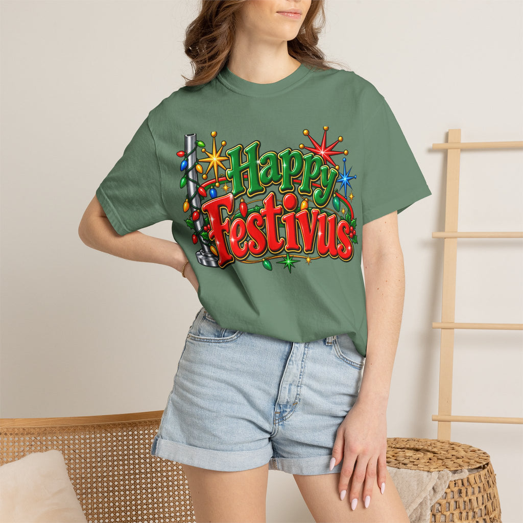 Festivus T-Shirt — "Happy Festivus" Holiday Graphic Tee