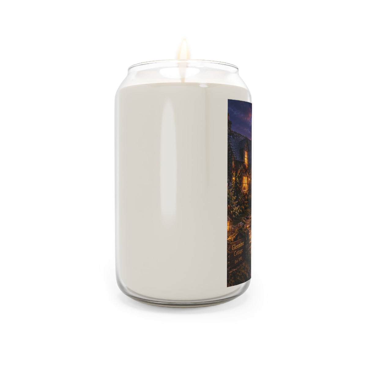 Soy Candle — Cozy Cottage Evening Scented Candle (13.75 oz)