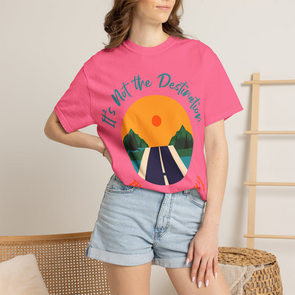 Journey Road T-Shirt — "It’s Not the Destination, It’s the Journey"
