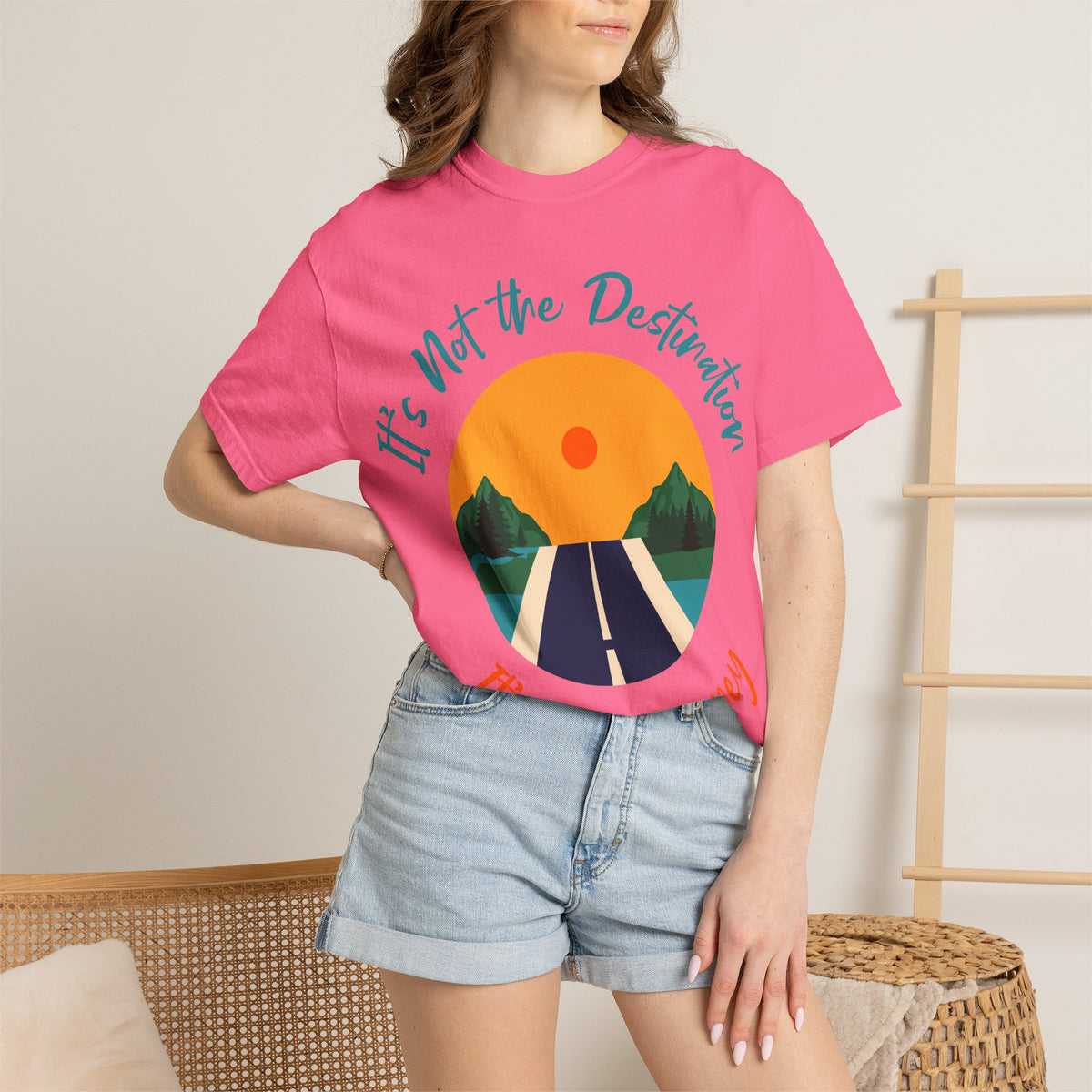 Journey Road T-Shirt — "It’s Not the Destination, It’s the Journey"