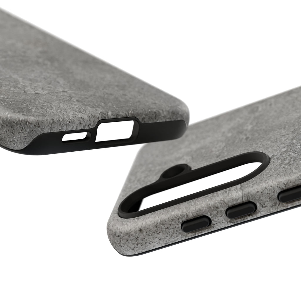 Concrete Texture Phone Case — Rugged Grey Protective iPhone Cover