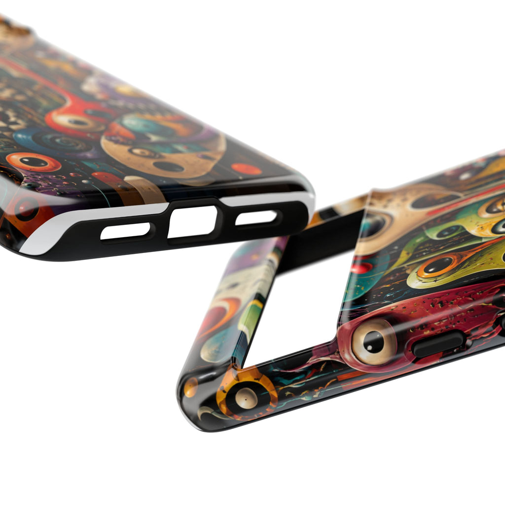 Surreal Monster Art Phone Case — Colorful Abstract Creature Design