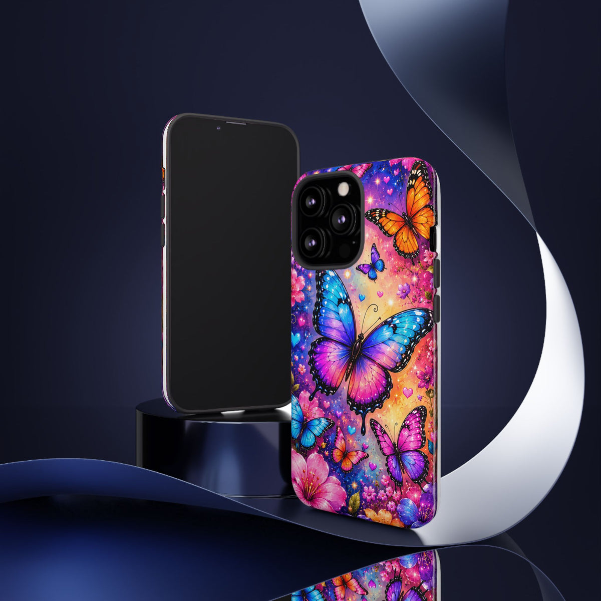 Colorful Butterfly Pattern Phone Case | Tough Cases