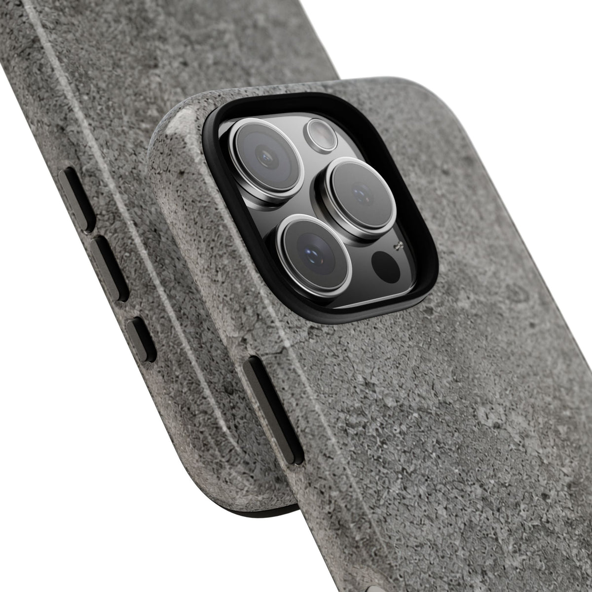 Concrete Texture Phone Case — Rugged Grey Protective iPhone Cover