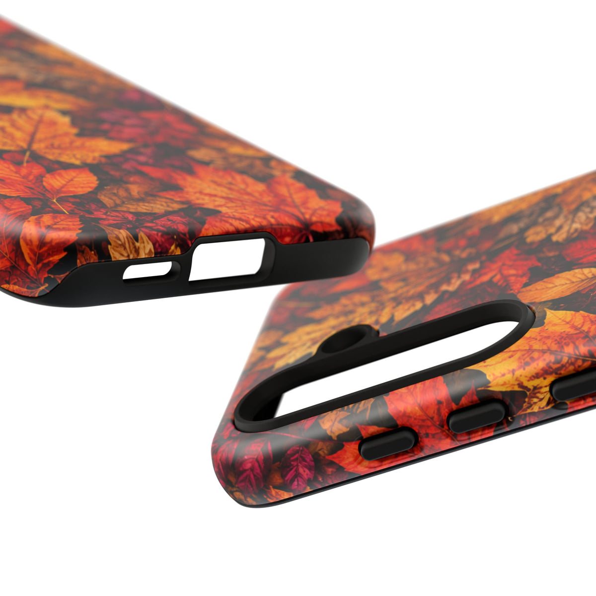 Autumn Leaves Tough Phone Case — Fall Foliage Protective Cover