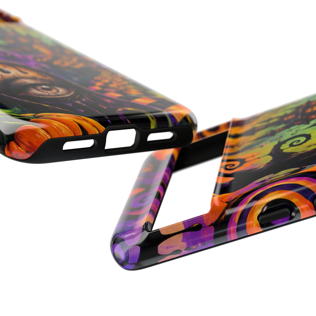 Phone Case — Psychedelic Haunted House Halloween Design