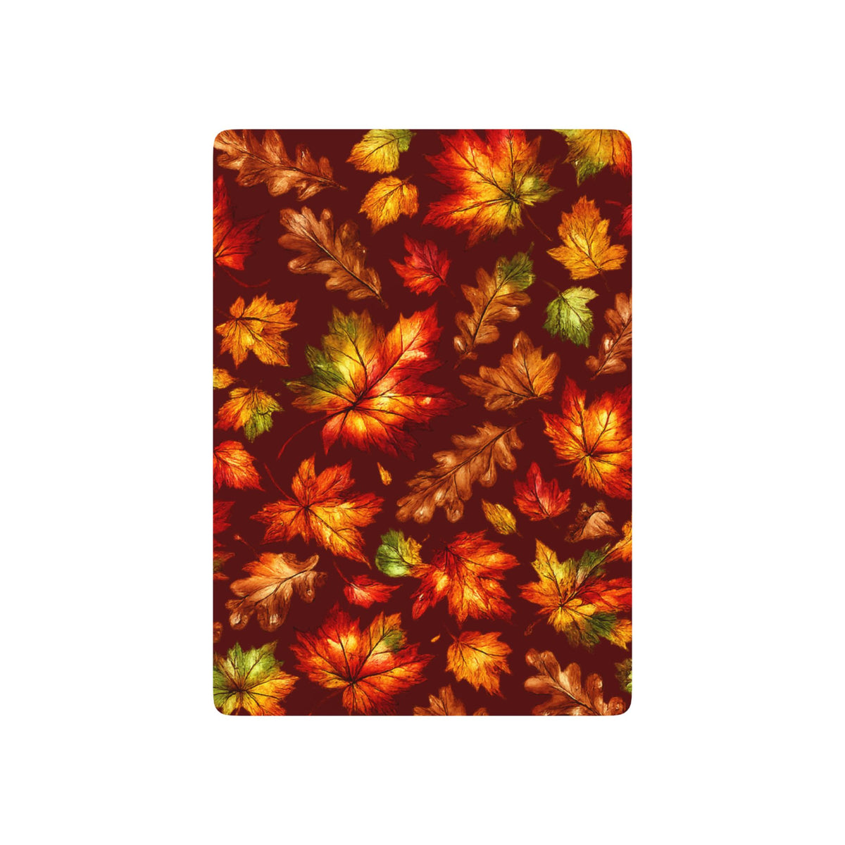 Autumn Leaves Poker Playing Cards | Fall Leaf Card Deck
