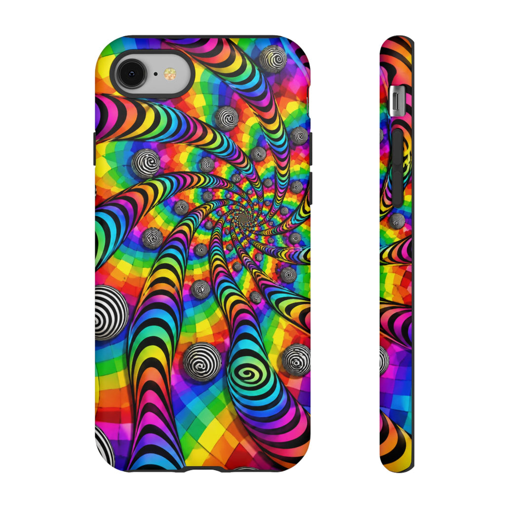 Psychedelic Spiral Optical Illusion Phone Case
