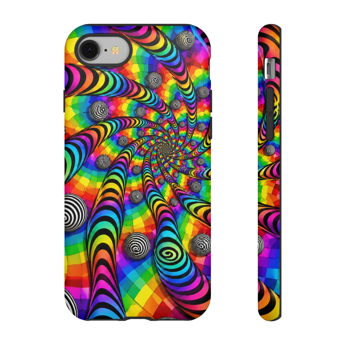Psychedelic Spiral Optical Illusion Phone Case