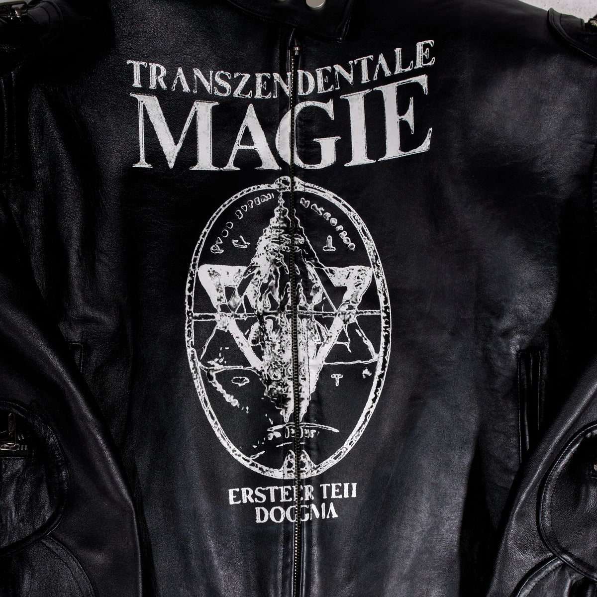 BL MAGIE LEATHER PADDED JACKET W/ SOFTENED DETACHABLE GLOVES
