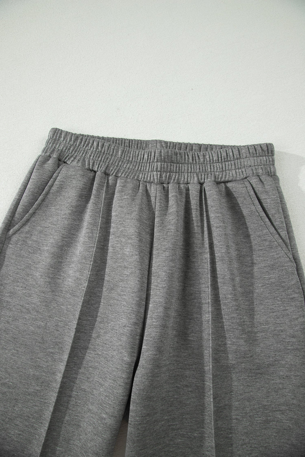 Half Zip Polo Tee & High Waist Pant Set