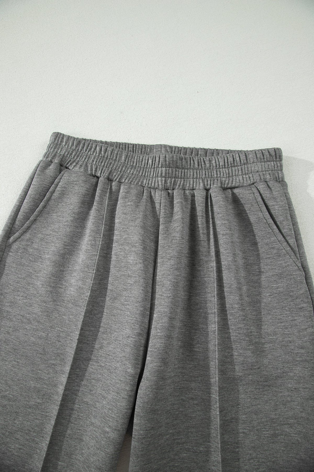 Half Zip Polo Tee & High Waist Pant Set