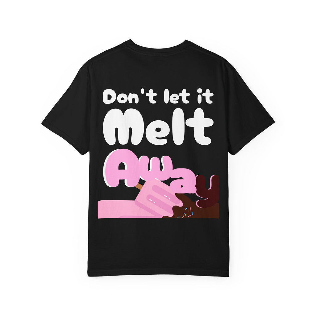 Ice Cream Graphic T-Shirt — "Take a Bite Outta Life" Cute Melting Popsicle Tee