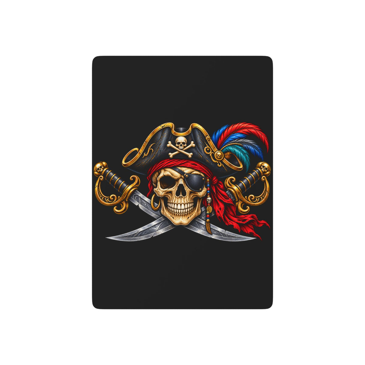 Pirate Skull Poker Playing Cards — Premium Card Deck for Gamers & Collectors