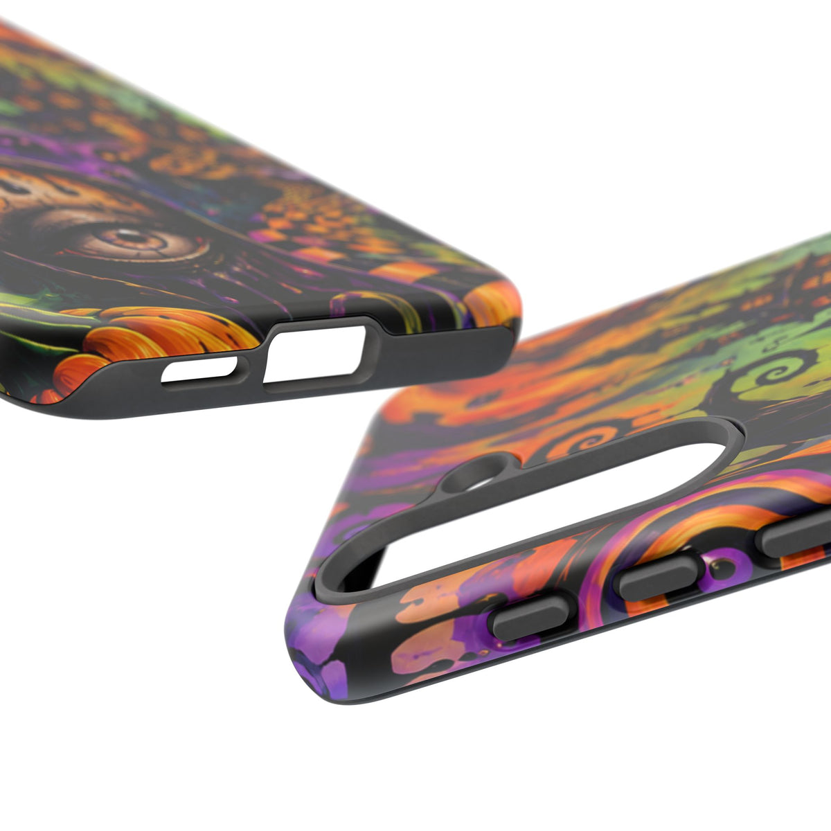 Phone Case — Psychedelic Haunted House Halloween Design