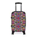 Gemstone Mosaic Suitcase — Colorful Kaleidoscope Carry‑On