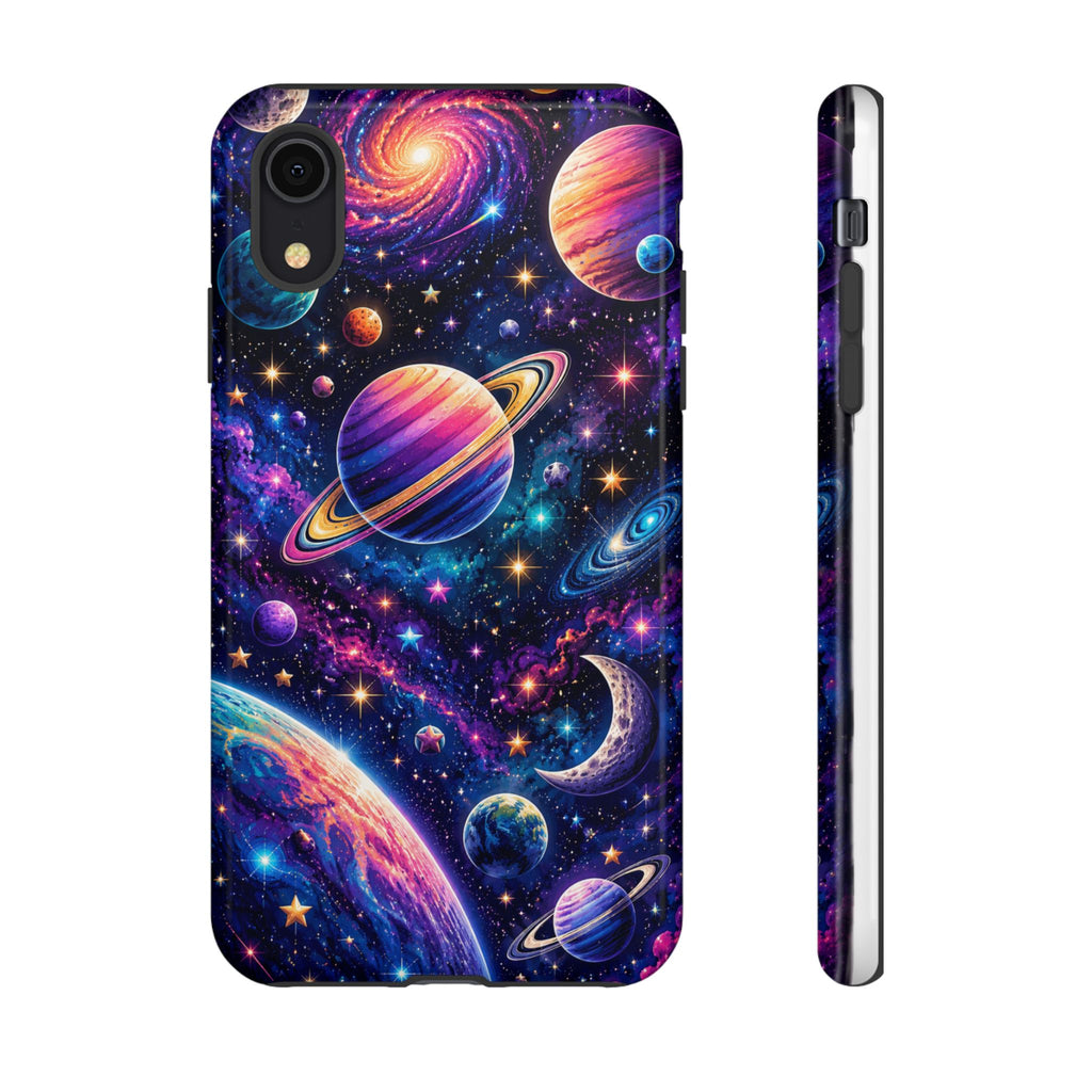 Colorful Galaxy Planets phone case | Tough Case