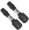 BOSCH ITDSQ3102 2 pc. Driven 1 In. Impact Square #3 Insert Bits