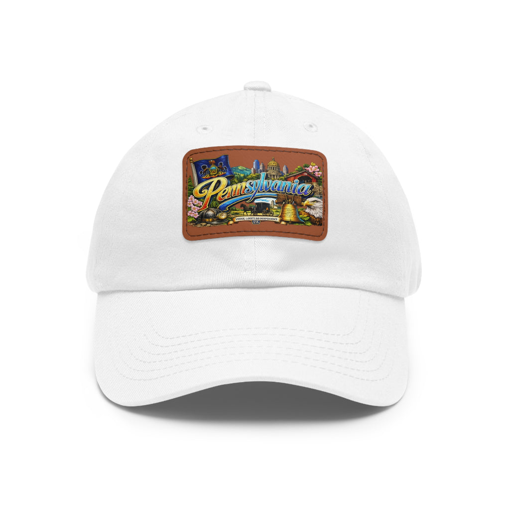 Pennsylvania Vintage Postcard Dad Hat