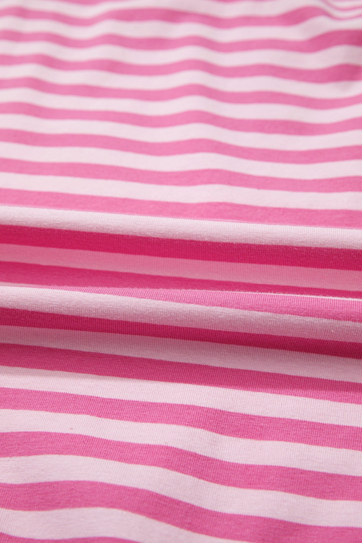 Stripe Cap Sleeve Tee & Elastic Waist Shorts Set