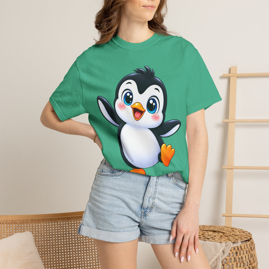 Cute Cartoon Penguin T-Shirt — Adorable Baby Penguin Graphic Tee