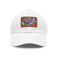Virginia Postcard Patch Dad Hat | Leather Rectangle State Patch