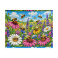 Bee Meadow Floral Puzzle 520-1014 Piece | Wildflower Bee Jigsaw
