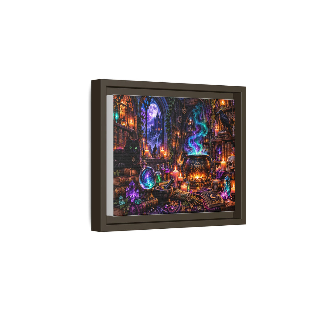 Mystic Witch’s Apothecary Matte Canvas Framed Art