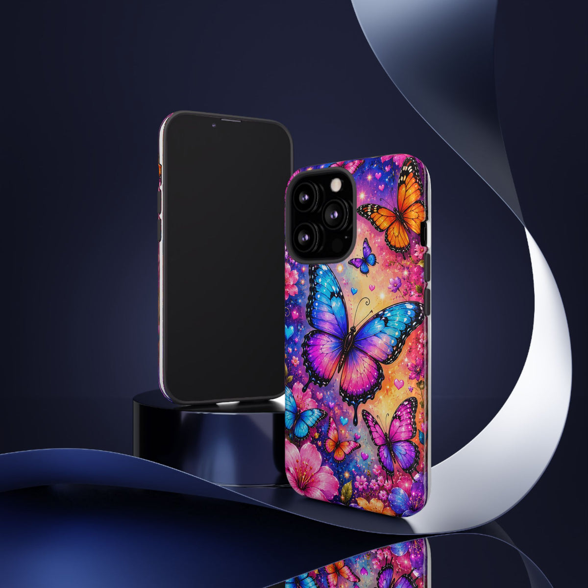 Colorful Butterfly Pattern Phone Case | Tough Cases